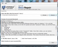   Recover Docx File