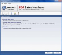   Change Page Numbers with PDF Bates