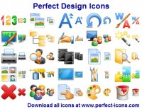   Perfect Design Icons Pack