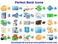  Perfect Bank Icons Pack