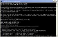   PDF to Text OCR Converter Command Line