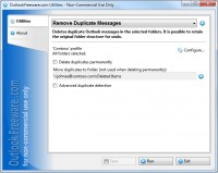   Remove Duplicate Messages for Outlook