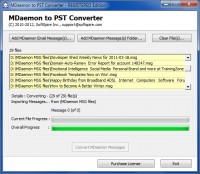   MDaemon to PST Converter