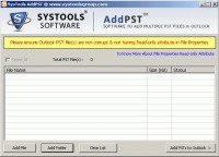   Add PST to Outlook Freeware