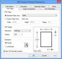   PDF Printer for Windows 8