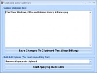   Clipboard Editor Software