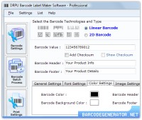  How to Operate Barcode Generator