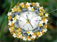   Love Flower Clock Live Wallpaper