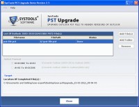   Microsoft Outlook PST Upgrade