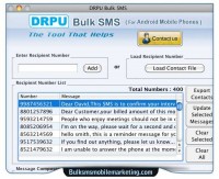   Mac Bulk SMS Software for Android