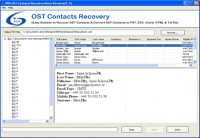   OST Contacts Recovery