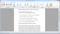   Free Easy PDF to Word Converter