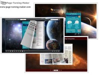   Aerospace Theme for Flash Page Flip Book