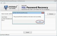   SQL Password Recovery