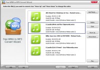   Free WMA to MP3 Convert Wizard