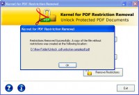   PDF Secured Remover