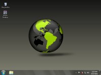   Animated Green Globe Desktop