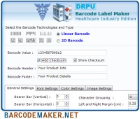   Medicine Barcode Generator