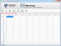   Corrupt XLSX file Recovery