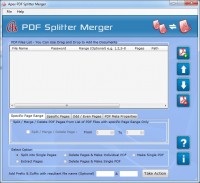   Apex PDF Joiner and Splitter