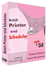   Batch Printer and Scheduler