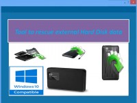   Tool to rescue external hard disk data