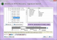   NTFS Partition Disk Restore