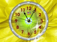   7art Crystal Clock ScreenSaver for Mac OS