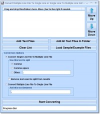   Convert Multiple Line File To Single Line or Single Line To Multiple Line Software