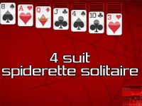   4 Suit Spiderette Solitaire