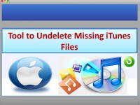   Tool to Undelete Missing iTunes Files