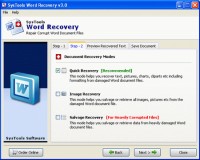   Word Recovery Softwawre