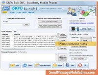   BlackBerry SMS messaging