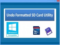   Undo Formatted SD Card Utility