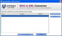   Save Outlook MSG to EML