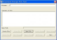   Structured Storage File Tool
