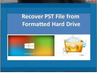   Recover PST from formatted Hard Drive