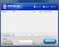   WonderfulShare PDF Merge
