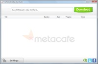   Free Metacafe Video Downloader