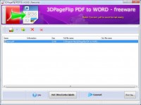   3DPageFlip PDF to Word freeware