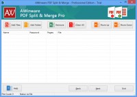   AWinware Pdf Split Delete Merger Pro