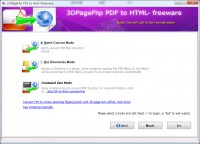   3DPageFlip PDF to HTML freeware