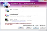   3DPageFlip PDF to Image freeware