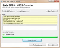   Convert MSG to MBOX