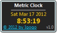   Metric Clock