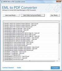   Birdie EML to PDF Converter